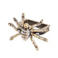 Saro Lifestyle SARO NR533.BZ Spider Napkin Ring  Bronze - Set of 4 NR533.BZ